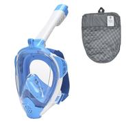YIZITU Volti Full Snorkels Maschera con Vista Panoramica A 180 Gradi Comodo Nuoto per Nuoto Suba