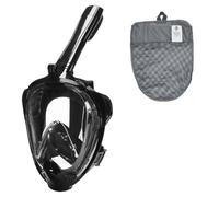YIZITU Volti Full Snorkels Maschera con Vista Panoramica A 180 Gradi Comodo Nuoto per Nuoto Suba