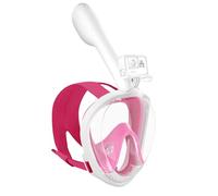 YIZITU Volti Full Snorkels Maschera con Vista Panoramica A 180 Gradi Comodo Nuoto per Nuoto Suba