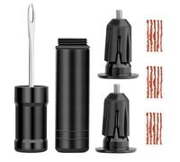 YIZWINS Kit di Riparazione Tubeless, Set di Strumenti per Pneumatici Tubeless per Biciclette, 15 Strisce di Pancetta Kit Tubeless Utensile per Inserimento Forcella per Riparazione Pneumatici