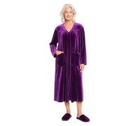 YiZYiF Donna Camicia da Notte Anziani Maglietta Adattiva Camici Ospedale | Taglia Ampia,Mano Lunga,Abbigliamento Da Relax Comodo,Sleepwear,Mobilità Limitata,Vita Quotidiana Informale,Letto,Artrite