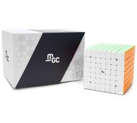 YJ MGC 7x7 Speed Cube magnetico (venditore ufficiale USA) senza adesivi (luminoso)