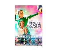 YJACED Poster su tela, motivo: The Miracle Season, decorazione artistica da parete per soggiorno, camera da letto, 30 x 45 cm
