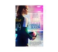 YJACED Poster su tela The Miracle Season, decorazione per camera da letto, ufficio, stanza, regalo, 60 x 90 cm