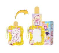 YJacuing Alien Stage Rabbit Series Blind Box Ice Pop Acrilico Portachiavi ufficiale ALNST Mystery Bag Charm con design estraibile, Multicolore, Single Box, Contains One Random Character