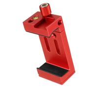 Yjcnelcr Adattatore per treppiede per cellulare Supporto per telefono regolabile Supporto per treppiede Smartphone Morsetto Cellulare in alluminio