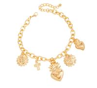 Yjcnelcr Catena per pantaloni con ciondolo a forma di cuore moderno, miscela sottile, modificabile, adatta per tutti i giorni, pantaloni, decorazione di gioielli, Oro, C