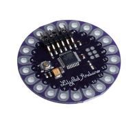 Yjcnelcr LilyPad 328 Scheda principale con chip Fit per progetti di tecnologia educativa creativa indossabile elettronica su superfici connettori di montaggio