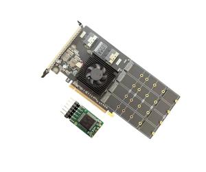 Yjcnelcr Pacchetto di componenti di espansione desktop | Disposizione dei moduli adattatori aggiuntivi, architettura della scheda PCIe, guida alle dimensioni di 19,5 cm per il flusso
