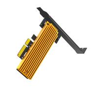 Yjcnelcr Scheda adattatore host PCIE a PCIE3.0 PCIe NVMe AHCI Tipo 2242 2260 2280 Convertitore