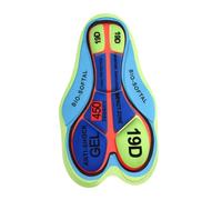 Yjcnelcr Selle per bici in silicone per assorbimento degli urti | Pantaloncini da ciclismo con cuscino per cyclette, comodo coprisedile in silicone per assorbimento degli urti per attività