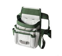 YJDOORPLAY Borsa porta attrezzi in tela, piccola tasca per attrezzi, con cintura in nylon regolabile, resistente, professionale, per elettricisti, tecnici, tessuto Oxford 600D (D)