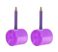 YJDOORPLAY Camera d'aria per bici da strada, 700C, 46 g, ultraleggera, in TPU, per bici da ghiaia 33-50 C, compatibile con ruote freno a disco freno a cerchione, valvole Presta da 45 mm (2 pezzi SV45)