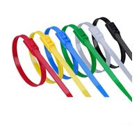 YJDOORPLAY Confezione da 100 fascette stringicavo autobloccanti in nylon, resistenti, per la gestione dei cavi, per l'organizzazione della casa, l'officina (verde, 100 pezzi)