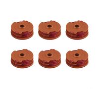 YJDOORPLAY Confezione da 6 bobine di ricambio per decespugliatore Worx WA0007 WG105 WG106 WG108
