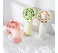 YJDOORPLAY Mini ventilatore portatile portatile a batteria, ventilatore da scrivania per ufficio, casa, studenti, aule, biblioteche, viaggi, piccola ventola di raffreddamento per l'estate calda