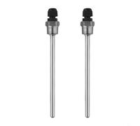 YJDOORPLAY Thermowell G3/4 Inch 304 Manicotto ad immersione per sensore di temperatura Tubo di protezione del pannello solare Attrezzature per serbatoi d'acqua 30 mm/50 mm/100 mm/150 mm (8 x 150 mm)
