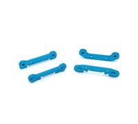 YJDTESVC 4 Pezzi di Braccio oscillante Rinforzato in Metallo for Wltoys 1/12, 124018, 124019, 1/14, 144001, 144010, Accessori for Auto RC(Blauw)