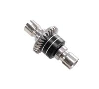 YJDTESVC for MJX Hyper Go 1/16 16207 H16BM-PL 1/14 14210 H14BM 14301-02-03 RC Cars Parts Differenziale Anteriore e Posteriore in Metallo Migliorato(Zwart)