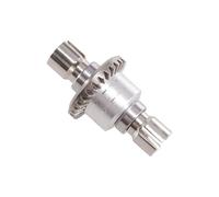 YJDTESVC for MJX Hyper Go 1/16 16207 H16BM-PL 1/14 14210 H14BM 14301-02-03 RC Cars Parts Differenziale Anteriore e Posteriore in Metallo Migliorato(Silver)