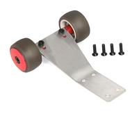 YJDTESVC Metal Wheelie Bar for Arrma 1/18 Granite Grom Typhon GROM RC Car Upgrade Parts Accessories(Rood)