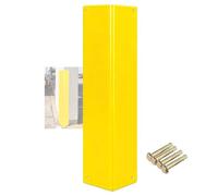 YJEUZCD Acciaio Inossidabile Angolo GuardWall, Rivestimento Murale Alzatina Accessori, Parcheggio Garage AntiGraffio Muro Protettore, Garage Angolo Guardie(10x80x0.2cm)