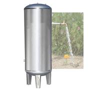 YJEUZCD Acqua Pressione Serbatoio, 60-250 Litri Completamente Automatico Bene Acqua Pressurizzato Stoccaggio Serbatoio con Kit di Installazione, Case Giardino Acqua Contenitori Vescica(100L-40x90cm)