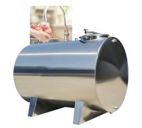YJEUZCD Bene Pompa Pressione Serbatoio, Completamente Automatico Pressurizzato Stoccaggio, Case Orizzontale Acqua Stoccaggio Contenitori con Kit di Montaggio(450L-60x140cm)