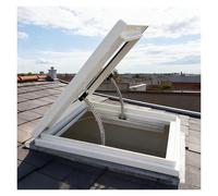 YJEUZCD Lucernario Finestre per Casa Tetto, Residenziale Finestre per Veranda Casa, Soffitta Visualizzazione Alluminio Illuminazione Diurna Porta(80x100cm/31.5x39.4in)