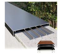 YJEUZCD Scossalina In Alluminio Personalizzabile Con Canale LED, Larghezza 13-30,5 Cm, Gocciolatoio Per Muro, Tetto, Balcone Finestra, Spessore 0,2 Cm