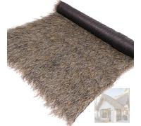 YJEUZCD Sintetico Paglia Erba Tetto, Artificiale Messicano Paglia Rotolare, All'aperto Finto di Paglia Coperture, Agriturismo Patio Spiaggia Copertura Decorativo(1x6m/3.3x19.7ft)