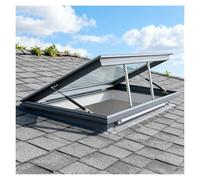 YJEUZCD Tetto Lucernario Residenziale, Finestre Veranda Casa, Alluminio Illuminazione Diurna Porta, Soffitta Visualizzazione Finestra(90x105cm/35.4x41.3in)