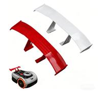 Yjfy Set di 2 mini alette autoadesive, per Worx M500 Plus, Navimow, Ecovacs Goat G1, Gardena, ecc., accessori per robot tosaerba, colore rosso e bianco