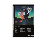 YJHXYCCS Poster su tela con copertina di album musicali di Nick Drake, stampa artistica da parete decorativa per camera da letto, 40 x 60 cm, senza cornice
