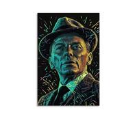 YJHXYCCS Poster su tela di Frank Sinatra, famoso cantante musicale, stampa artistica da parete per camera da letto, 40 x 60 cm, senza cornice