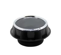 Yjin store 1pc / 4pcs 60mm Dimensione Car Wheel Center Hub Rim Caps Coprire Parte Separata Compatibile Con Mercedes Benz (Color : Black-4pcs)