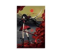 YJJECP Blood-CWall - Poster decorativo impermeabile, moderno, stampa per casa sul posto di lavoro, decorazione da parete, facile da installare, senza cornice, 60 x 90 cm