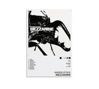 YJJECP Mezzanine by Massive Attack Poster decorativo da parete, impermeabile, moderno, stampa per casa, posto di lavoro, decorazione artistica da parete, facile da installare, senza cornice, stile 40