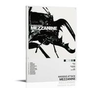 YJJECP Mezzanine by Massive Attack Poster decorativo da parete, impermeabile, moderno, stampa per casa, posto di lavoro, decorazione da parete, facile da installare, stile cornice, 60 x 90 cm