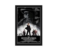 YJJGLZC Poster su tela con film The Untouchables Robert De Niro, decorazione artistica da parete per soggiorno e camera da letto, 20 x 30 cm