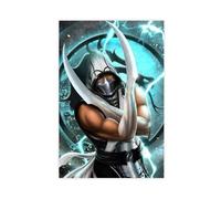 YJJGLZC Poster su tela, motivo: Mortal Kombat, motivo: Game Mortal Kombat, decorazione per camera da letto, per ufficio, camera da letto, regalo, 40 x 60 cm