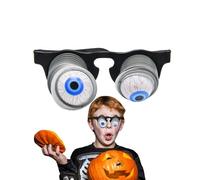 Yjkedfh Accessori per costume per occhiali di Halloween | Occhiali stravaganti pazzi - Regali per feste di Natale scherzo Carnevale Giochi Attività Circo Eventi