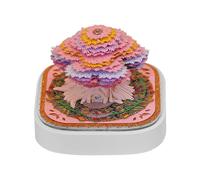 Yjkedfh Blocchetto 3D per Appunti - Calendario Scultura Cartone Casa sull'Albero,Arte Desktop per Bambini Adulti Studenti - Idee Regalo Natale Pianificazione Studio Decorazione Casa per Feste