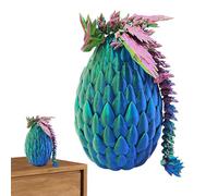 Yjkedfh Drago stampato in 3D con, Drago stampato in 3D in - di articolato nell'- Decorazioni per la casa, giocattoli del drago, figurine da collezione per ragazzi e bambini