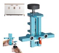 Yjkedfh Jig Per Ante Mobili,Griglia Regolabile in Lega per Hardware Ante | Dispositivo di Precisione Rapida per Montaggio | per Mobili da Ufficio Casa Dormitorio e