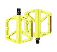Yjkedfh Pedali per Bicicletta, Pedali Ciclismo Larghe e Piatte, Accessori Leggeri E Antiscivolo Con Strisce Riflettenti Per Ciclisti Uomini E Donne Per Pendolarismo, Città, Uso Interno, Esercizio