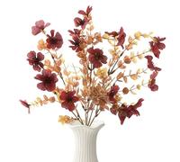 Yjkedfh Secco - Piccoli Fiori Artificiali Essiccati,Decorazione Artificiale Realistica Ornamento - Per Cortile Balcone Giardino Matrimonio Festa Portico Porta Principale Fotografia