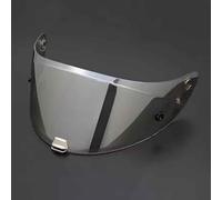 YJPHR Visiera Casco Moto per HJC Lens Rpha11 Rpha70 Venom Clown 1/2/3/4, Antivento Parabrezza del Motociclo Visiera Colorata Lente Protezione Solare Accessorii,Normal-N Aurora Silver