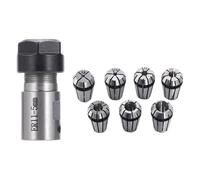 YJQHODY 1 set di asta di prolunga for motore ER11A, diametro interno 5 mm, supporto for albero portautensili for fresatura ER11 da 1 mm a 7 mm