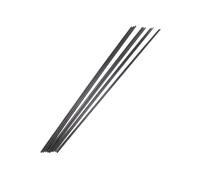 YJQHODY 20 pezzi di asta in fibra di carbonio solida, leggera e resistente, for bracci di aeroplani RC e pali di supporto fai da te(2.0mm*0.5m)